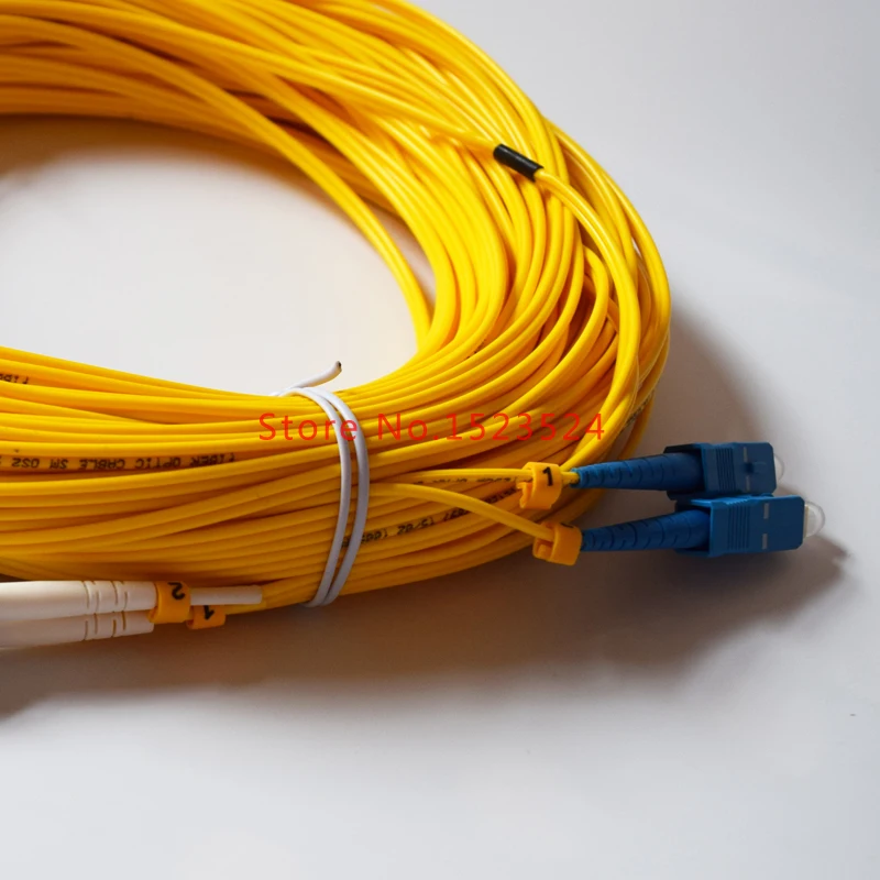 30 м LC/UPC для SC/UPC LC-SC волоконно-оптический патч-корд дуплексный волоконный