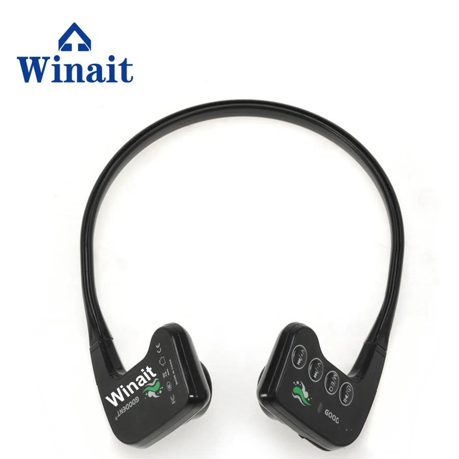 Водонепроницаемая гарнитура Winait IPX68 8 ГБ музыкальный mp3 плеер спортивные