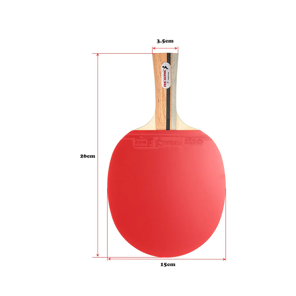 1 шт. ракетка для настольного тенниса с деревянной ручкой резиновая пинг понга