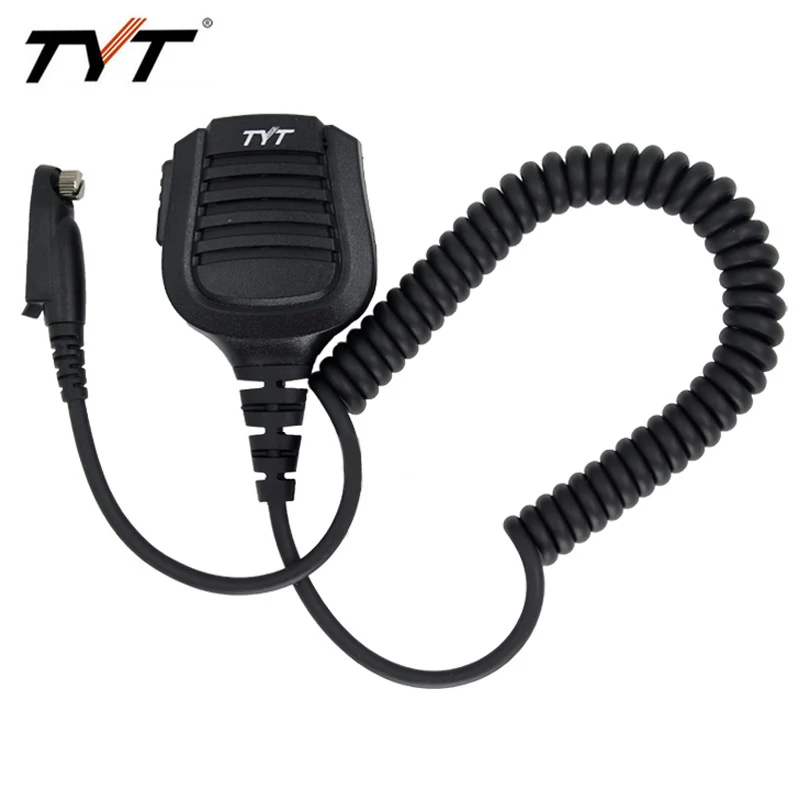 

NEW IP67 Waterproof Handheld Speaker Mic for Radio Walkie Talkie TYT Tytera MD-2017 MD-398 Two Way Radio MD398 MD2017