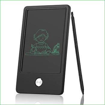 NEWYES 4,5 дюймов ЖК-планшет pocketbook Электронная Мини-доска для рукописного ввода детский Подарочный коврик с ручкой белый Прямая поставка