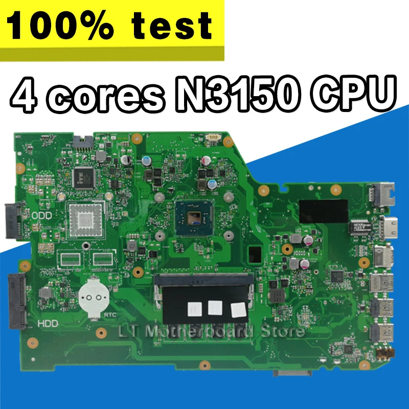 X751SA 4 ядра N3150 CPU Гб RAM материнская плата для ноутбука For Asus X751S X751SJ X751SV