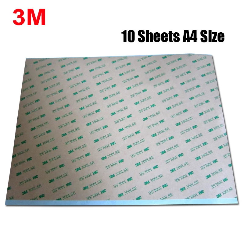 

3M 9495LE A4 size 210mmx290mm Heavy Duty Double Sided Adhesive Tape Sticker