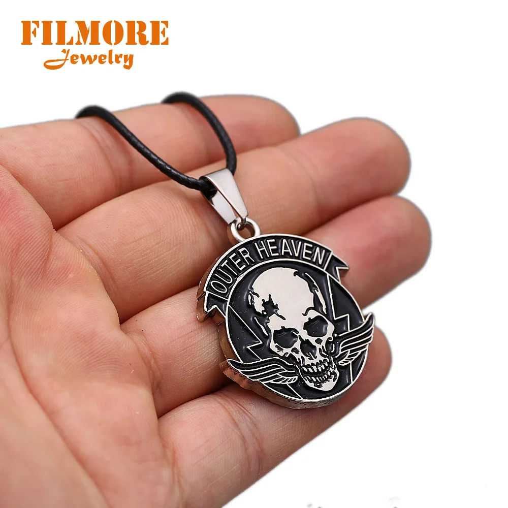 Filmore игра металлический Шестерни сплошной 5 Цепочки и ожерелья лиса