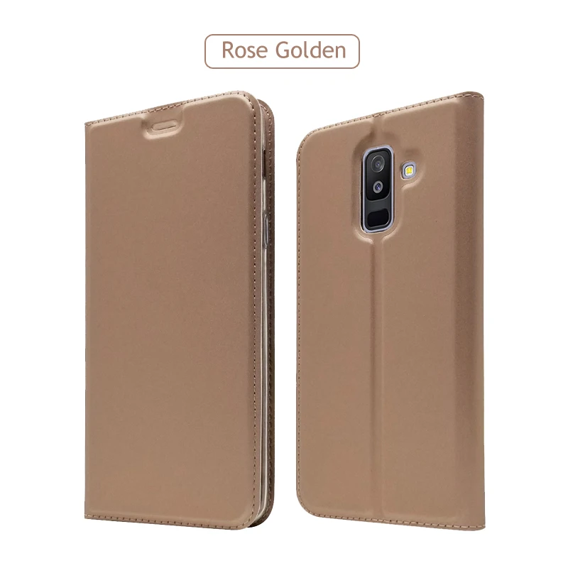 Для samsung A6 A8 флип-чехол из искусственной кожи Магнитный чехол карман для карт кошелек чехол s для samsung Galaxy A6 A8 Plus чехол для телефона