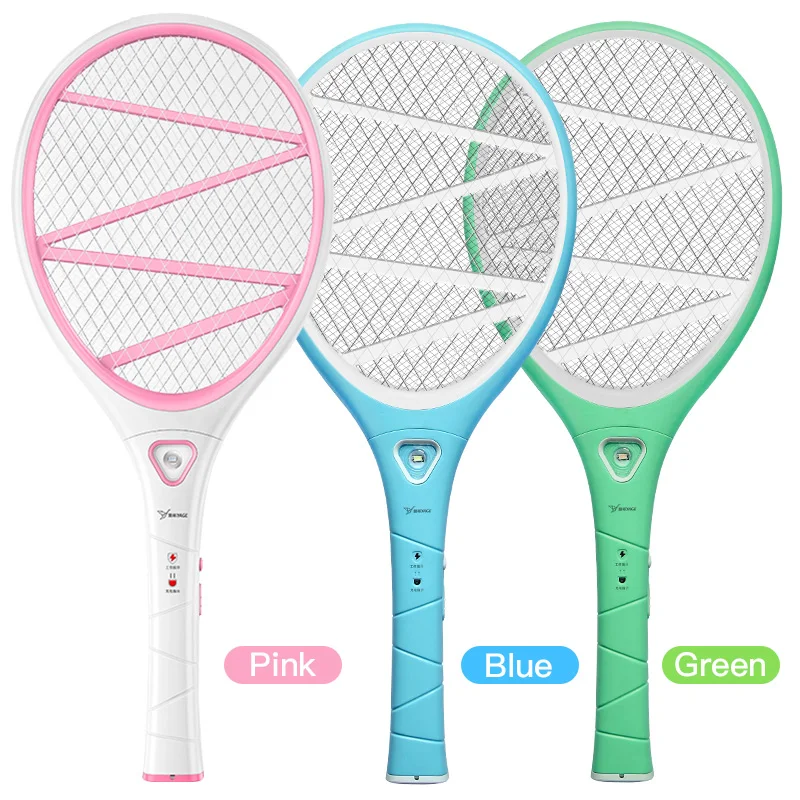 YAGE Pest Control Electric Mosquito Swatter Killers Bug Zapper Reject Racket Trap Home Tool 2200V Shock 400mAh | Дом и сад