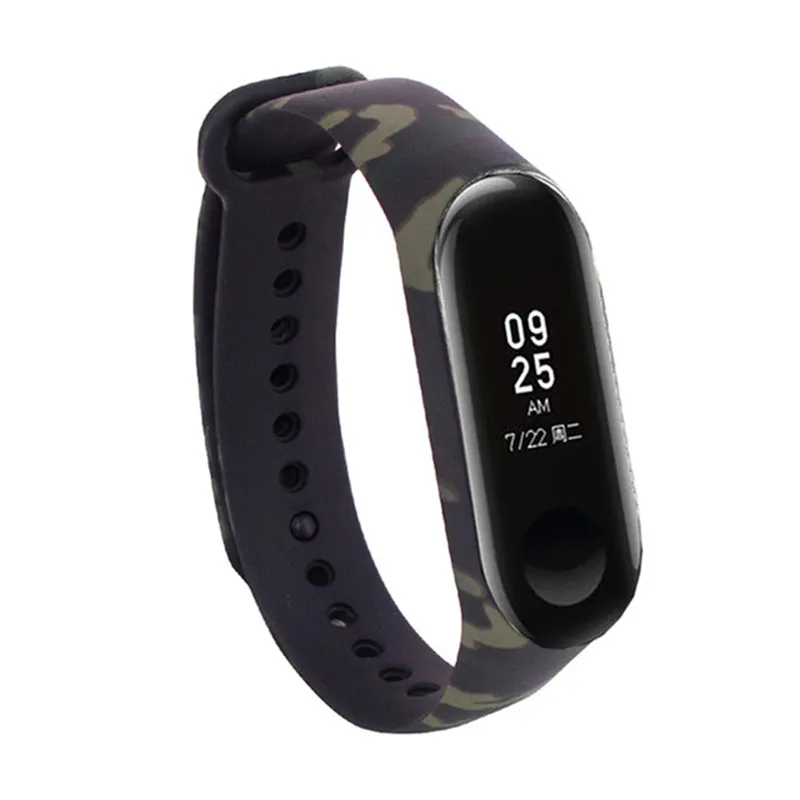 007 New Colorful silicone band For Xiaomi mi band 3 strap Replacement bracelet band mi band 3 Strap men/women watches Accessories - Цвет ремешка: 007
