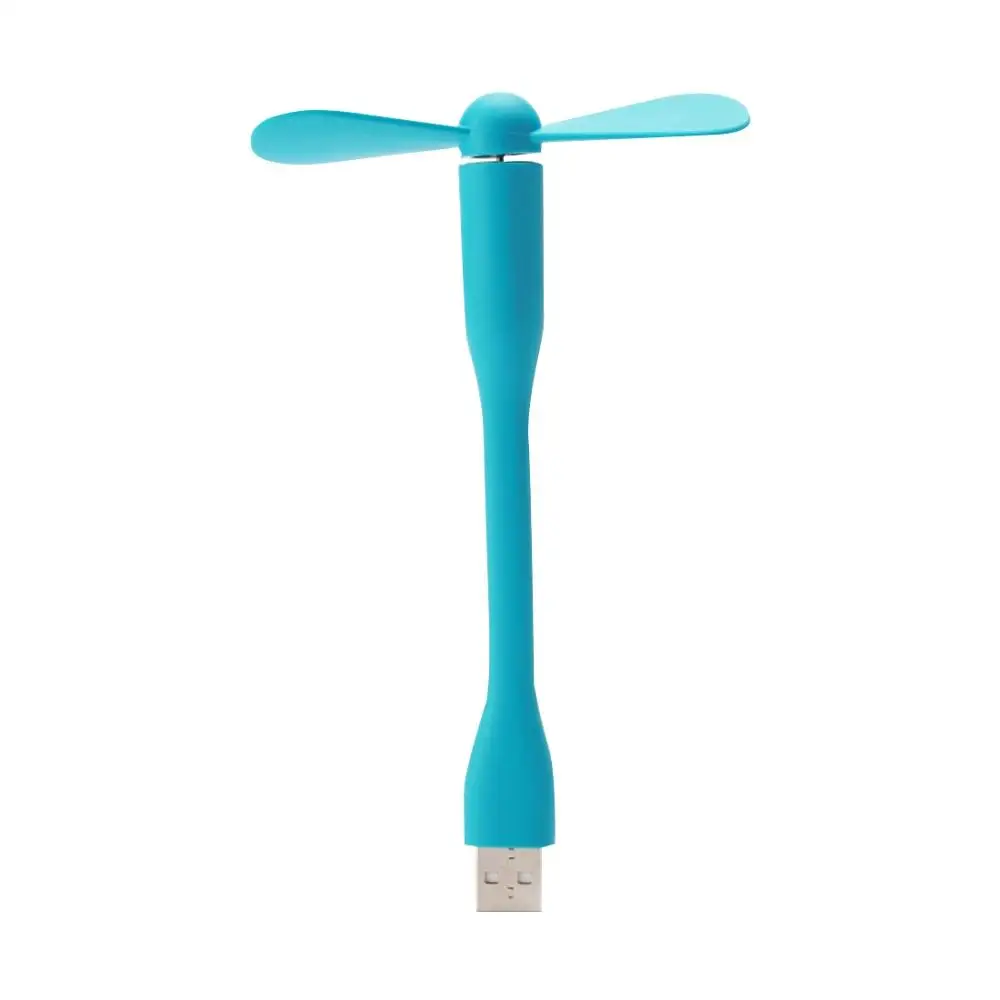 Оригинальный Портативный Гибкий бесшумный USB вентилятор охлаждения для ноутбука