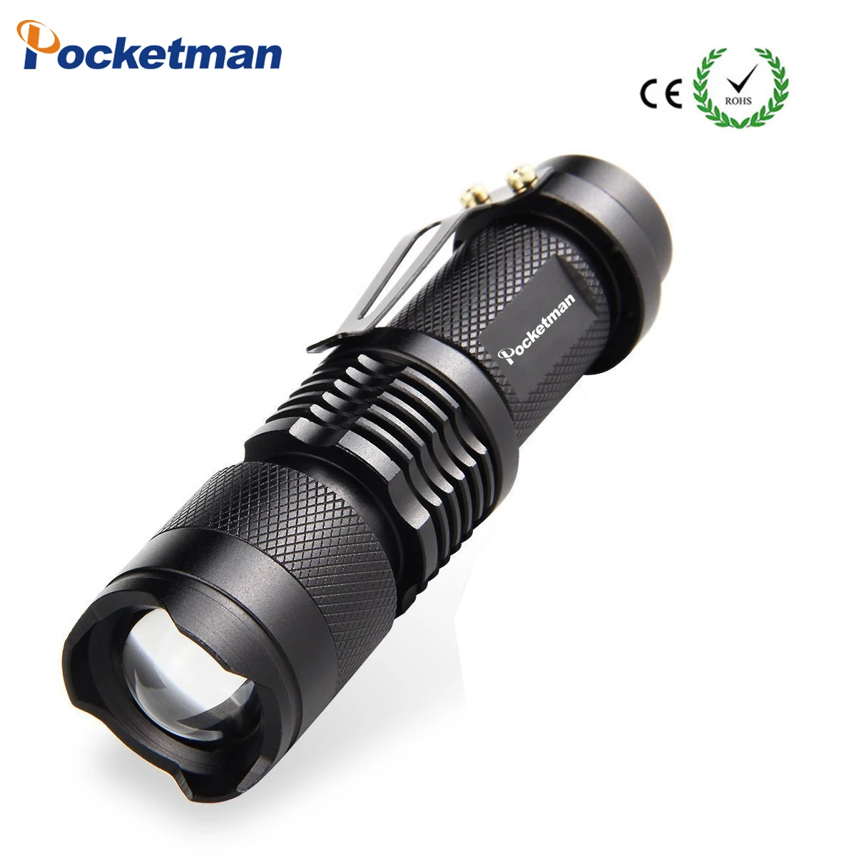 Q5 Flashlight Набор по акции! Светодиодный фонарь, XML-T6, тактический фонарь+ Q5, мини фонарь, масштабируемый, водонепроницаемый, велосипедный - Испускаемый цвет: Q5 Flashlight