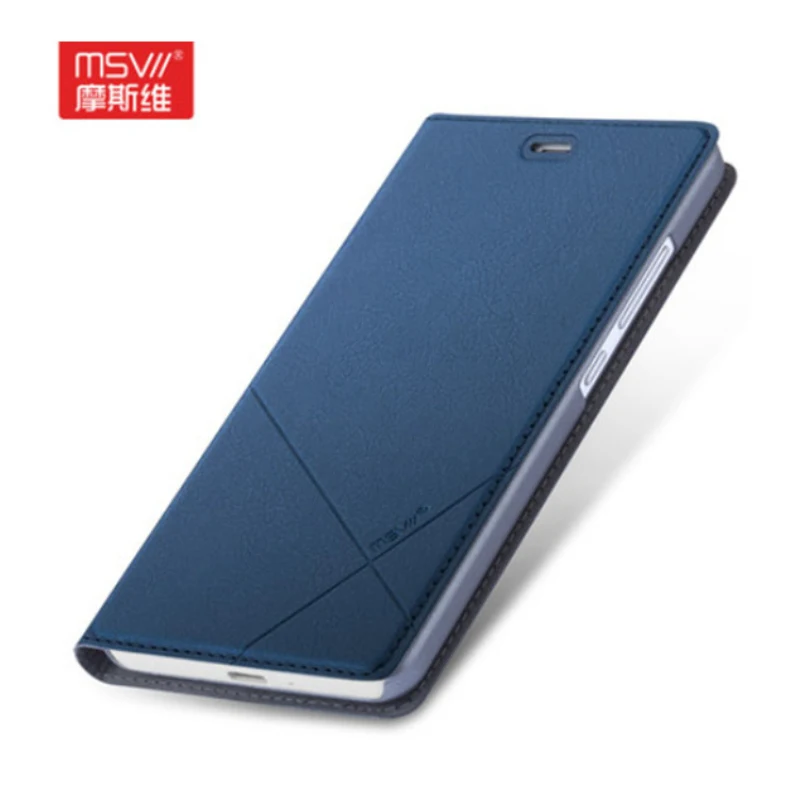 Original Msvii for Xiaomi Redmi 3 Pro case Luxury for Redmi 3s Leather Case Flip Stand Flip Cover Luxury Wallet