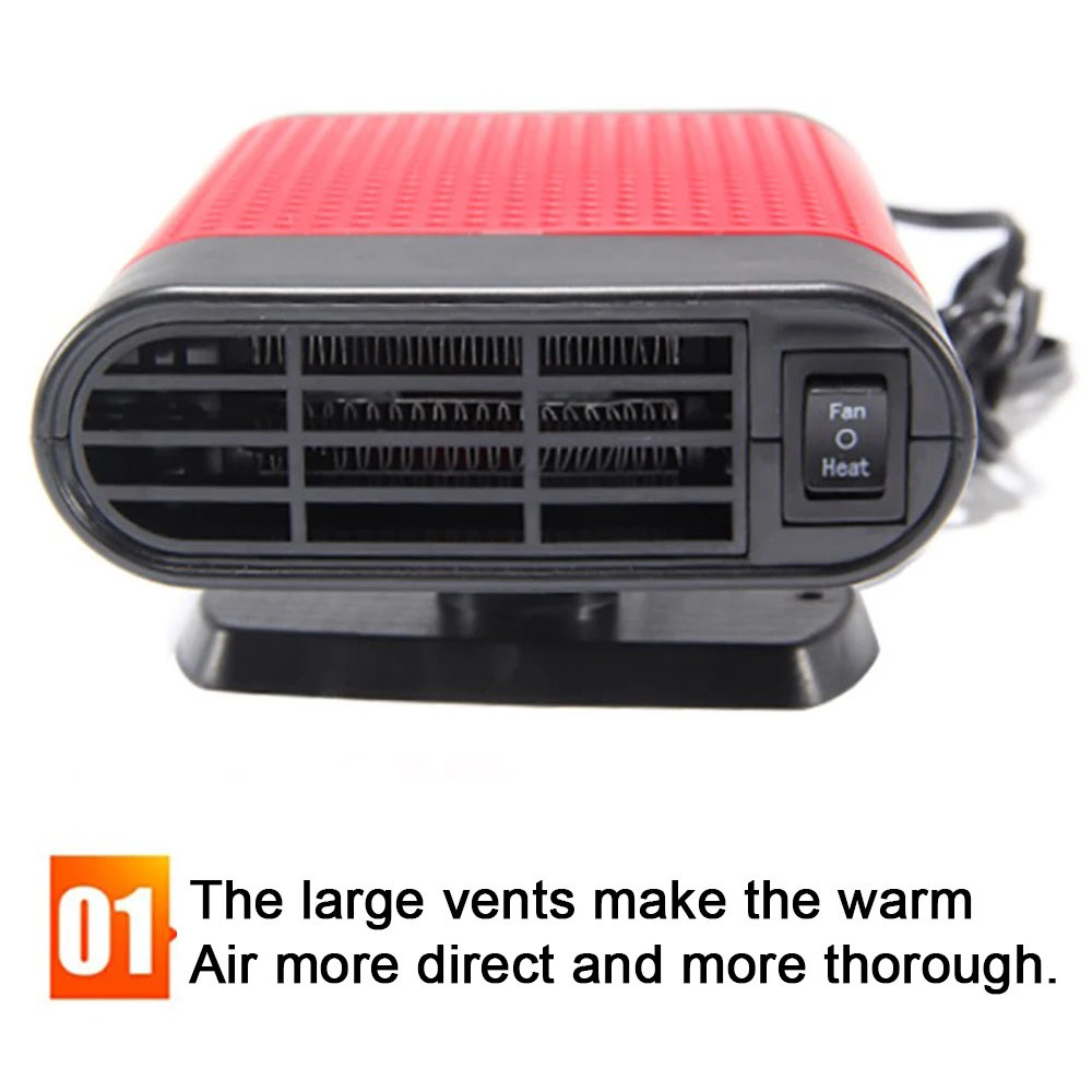 150W 24V Автомобильный нагреватель нагревательный элемент охлаждающий вентилятор лобового стекла снег Fefrost подушка безопасности-15*11*7,5 см вождения Demister