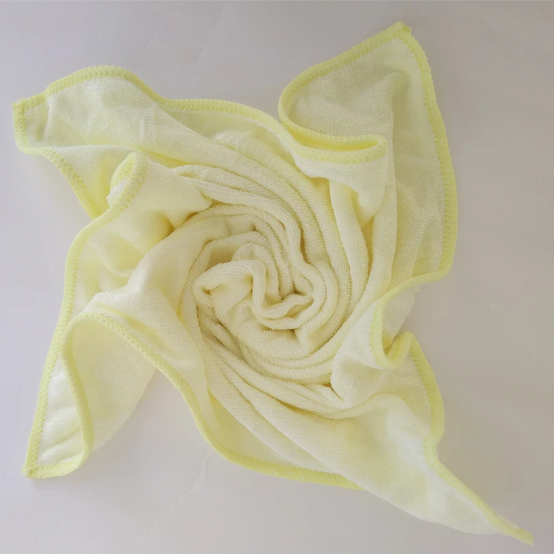 Zipsoft Kitchen Towel 40*40cm Face Towels Blue Yellow Microfiber Hand Cleaning Rags Dish Cloth Car Washing | Дом и сад