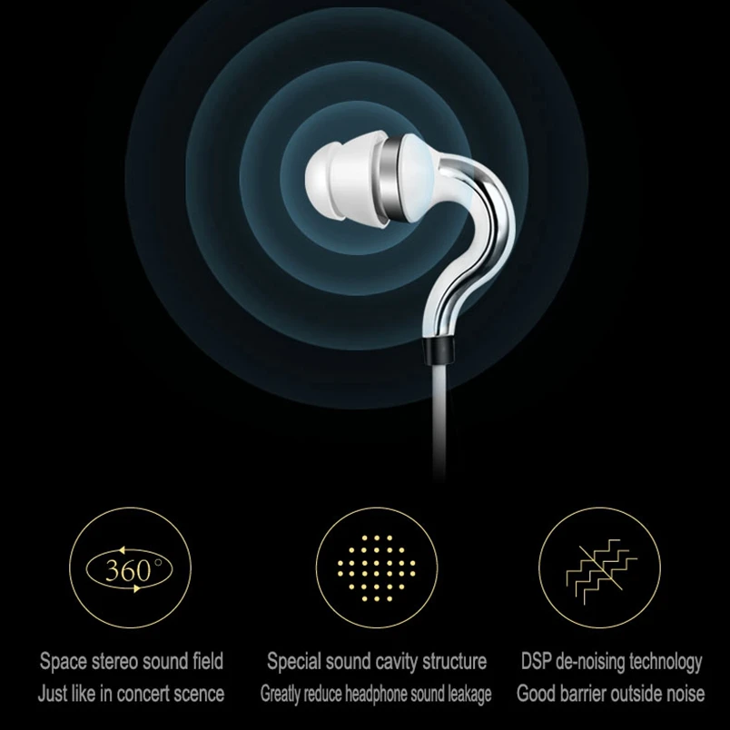 WhaY 3 5 мм наушники-вкладыши наушники HiFi стерео звук стильные стереонаушники с