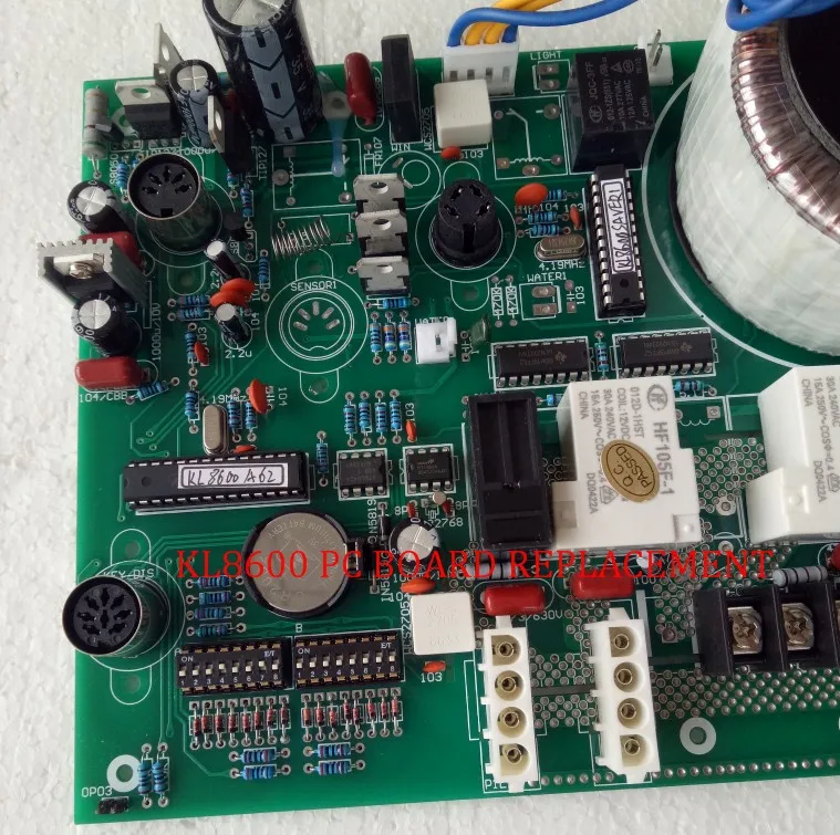 Фото ETHINK KL8600A62 горячая ванна ПК печатная плата с трансформатором для замены спа JAZZI MESDA ETHINK KL8600A62 горячая ванна ПК печатная плата с трансформатором для замены спа JAZZI MESDA