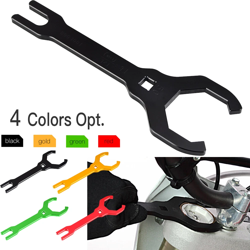 Ключ с вилочным колпачком 50 мм для Honda CRF 250R 450R 250X 450X Kawasaki KX KXF 250 Suzuki RM RMZ 125 450 RMX450Z
