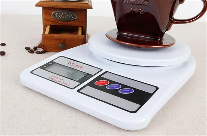 10 кг/1 г Цифровой ЖК дисплей кухонные электронные весы для почтовой посылки