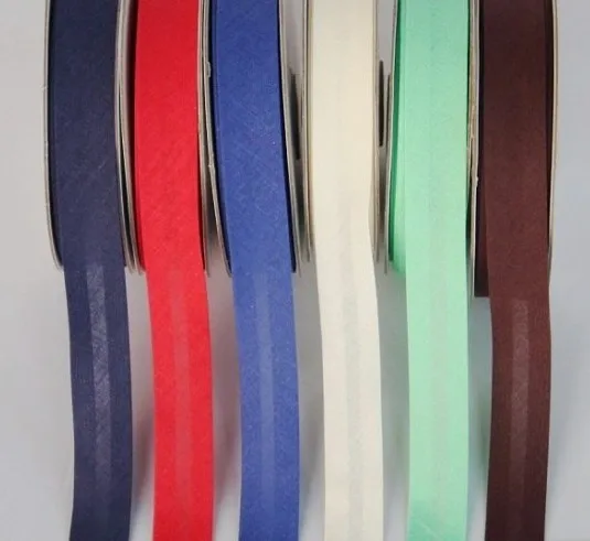 15mm Width Ironed Single Folded Cotton Bias Tape/Bias Binding for Garment, Table Cloth, Quilt, Craft, Sewing, DIY image 5