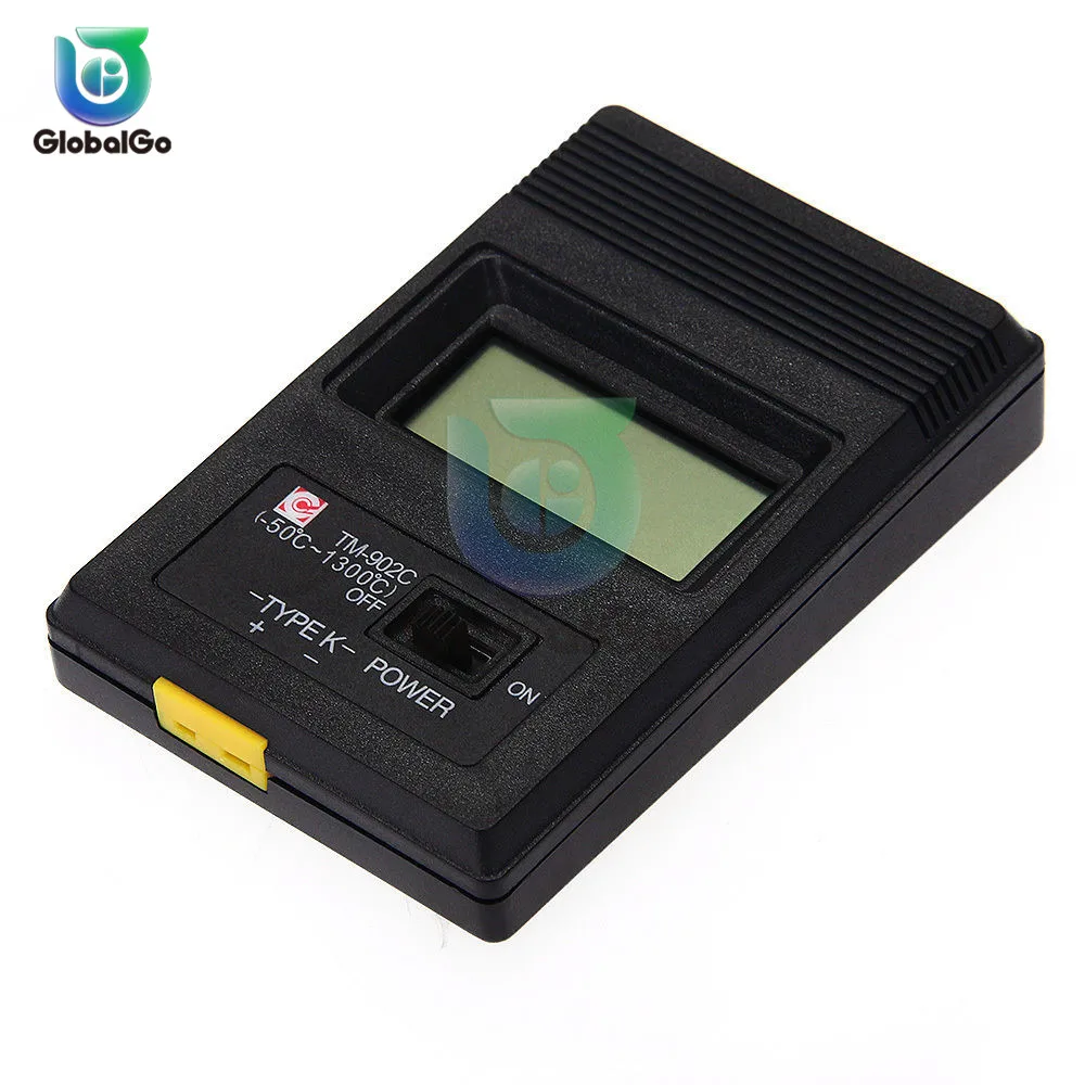TM-902C-50℃ до 1300℃ измеритель температуры TM902C цифровой K Тип термометр датчик детектор тестер термопары зонд