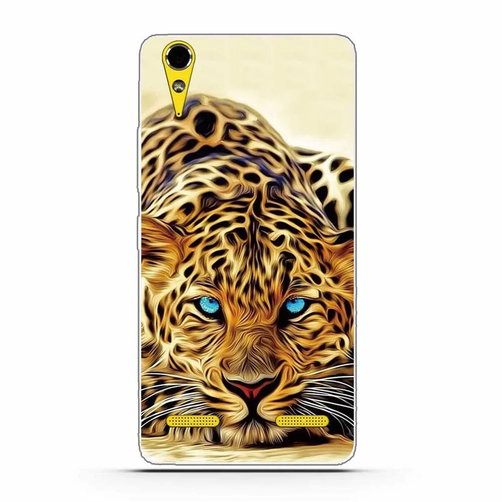 Мягкий силиконовый чехол из ТПУ с рисунком для Lenovo A6010 и A6000 Lemon K3 K30-T задняя крышка