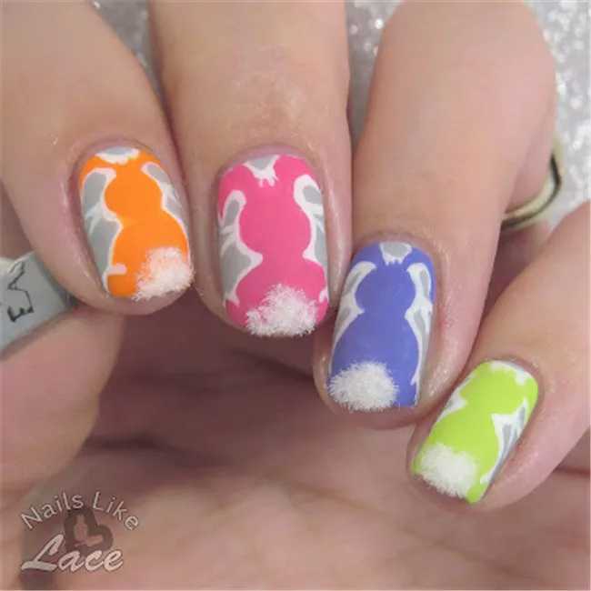 BORN PRETTY штамп для ногтей шаблоны счастливый Пасхальный кролик яйцо День Святого Валентина шаблон дизайн ногтей изображения штамповки пластины украшения ногтей