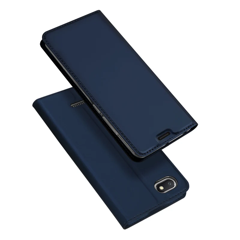 Оригинальный Для Xiaomi Redmi 6A Флип кожаный чехол подставка с пленкой Телефон задняя