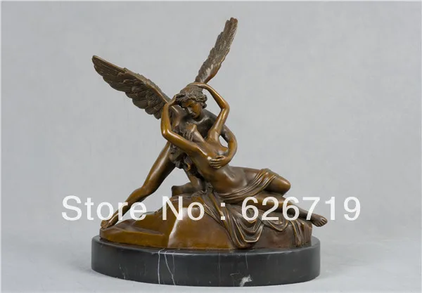 Художественные поделки медные греческие мифологические Купидоны и психи