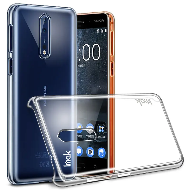 Прозрачный пластиковый чехол для телефона Nokia8 5 3 дюйма прозрачный защитный Nokia 8 |