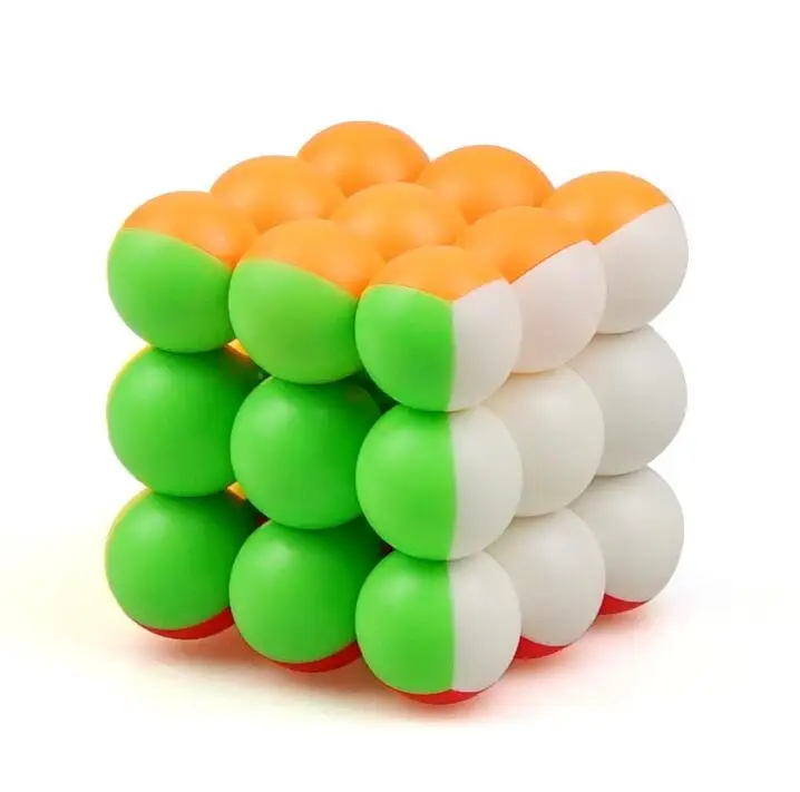 YongJun Bead 3x3x3 магический куб скоростной Yongjun пазл 60 мм липкие кубики для