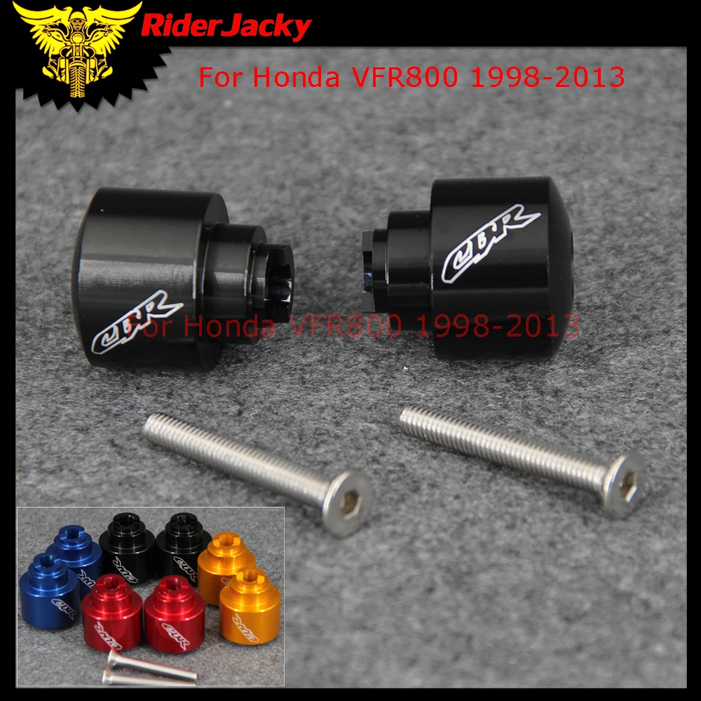 Наконечники Руля Мотоцикла с логотипом CBR наконечники руля для Honda VFR800 VFR 800 1998 2013
