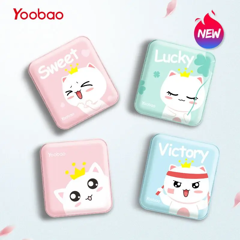 Yoobao M4 10400 мАч телефон Зарядное устройство с двумя портами USB Выход Портативный