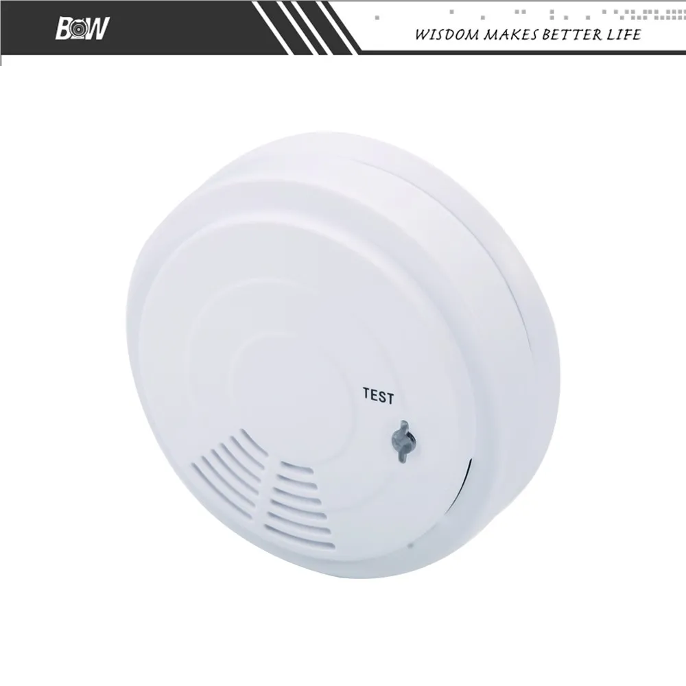 Bw Беспроводной умный дом здание безопасности детектор дыма пожарной