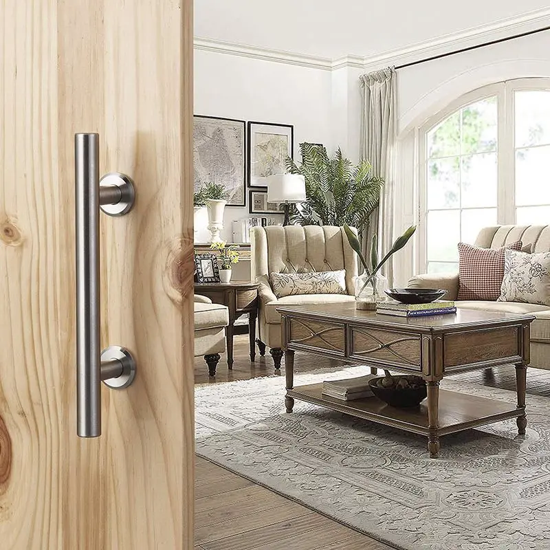 304 Stainless Steel Sliding Barn Door Pull Handle Wood Handles For Interior Doors | Обустройство дома