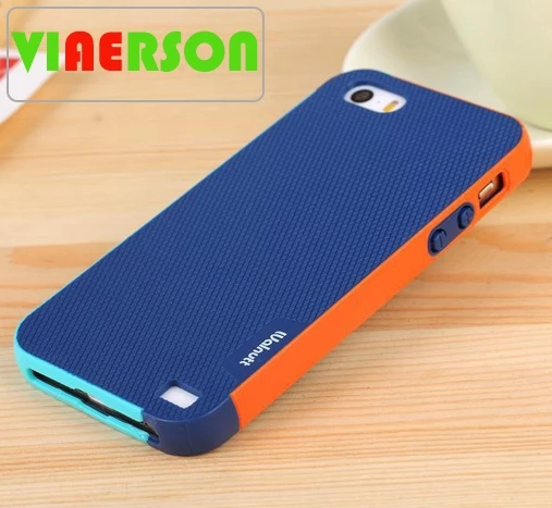 

For iphone SE Zenus Walnutt Color Shock Silicone+ PC Shockproof Cover Case For Apple iPhone 5S 6 6S 6P 7 7P 8 8PLus Xs Max XR X
