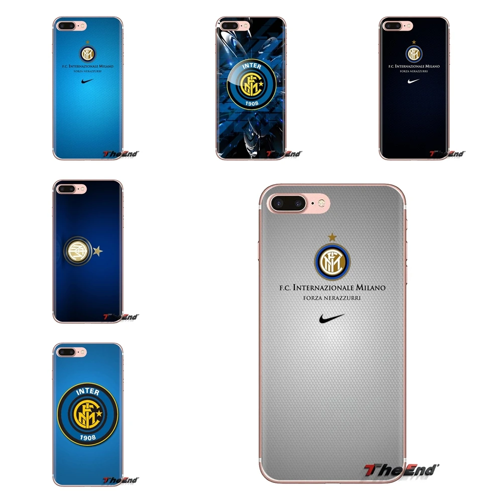 Силиконовый чехол Internazionale FC футбольный логотип для iPod Touch Apple iPhone 4 4S 5 5S SE 5C 6 6S 7 8 X XR