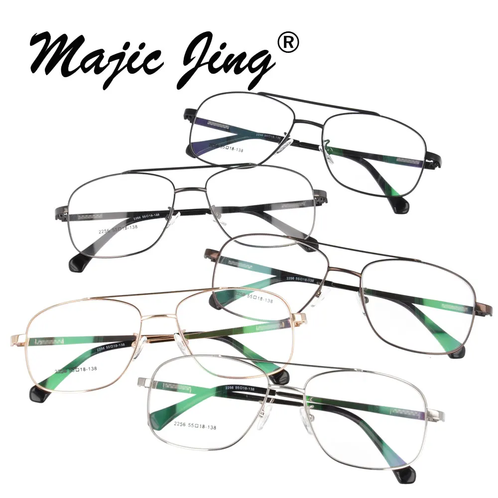 Мужские Оптические очки в металлической оправе Magic Jing 2256 | Аксессуары для одежды