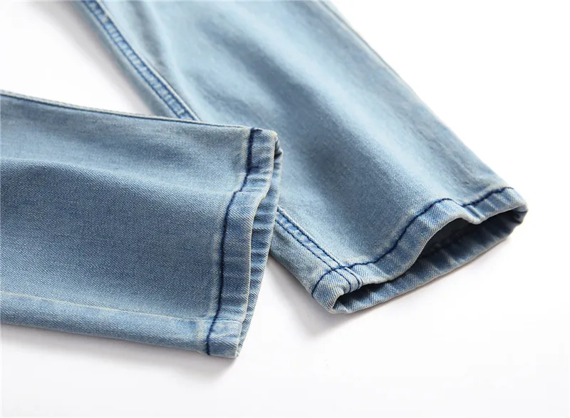 Дант Булун Для мужчин плиссированные байкерские Джинсы Брюки Slim Fit Брендовая Дизайнерская обувь мотоциклетные джинсовые брюки для мужчин джинсы Большие размеры 28- 42