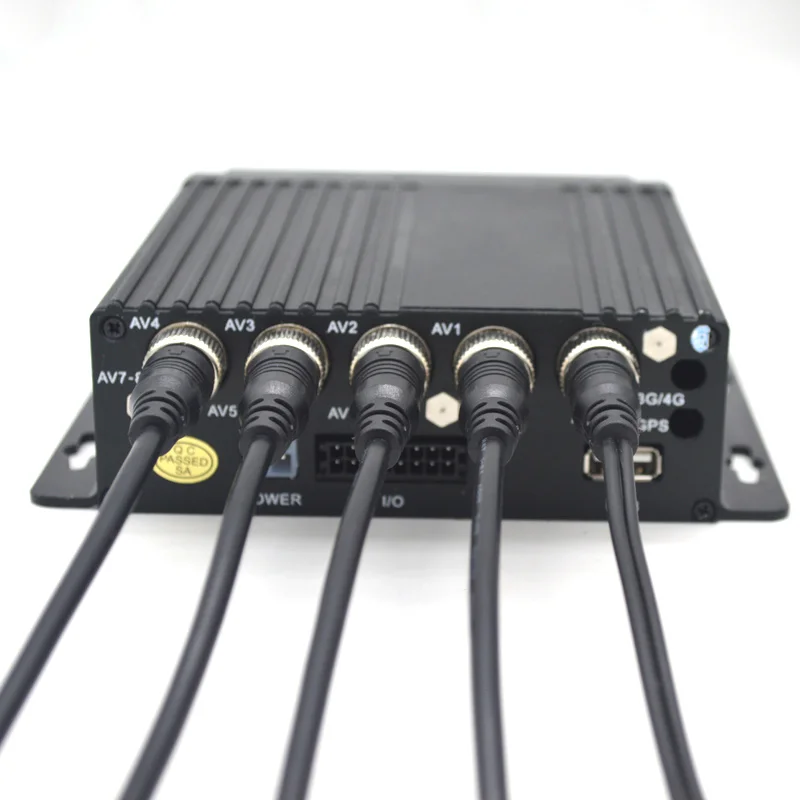 QXNY DC12V 24V 7 &quotЖК дисплей 4 канальный видеовход автомобильный видеомонитор для