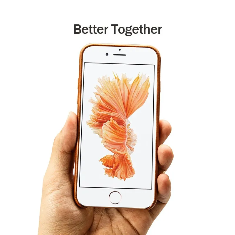 Jisoncase Чехол из натуральной кожи для iPhone 6s 6 plus 5,5 дюймов мягкая подкладка Роскошная тонкая задняя крышка для iPhone 6 plus 6s plus чехол s