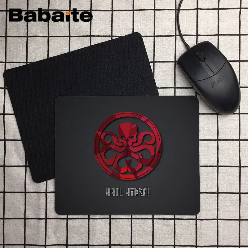 Babaite простой дизайн Hydra большой коврик для мыши ПК компьютерный Размер 180*220*2 мм и