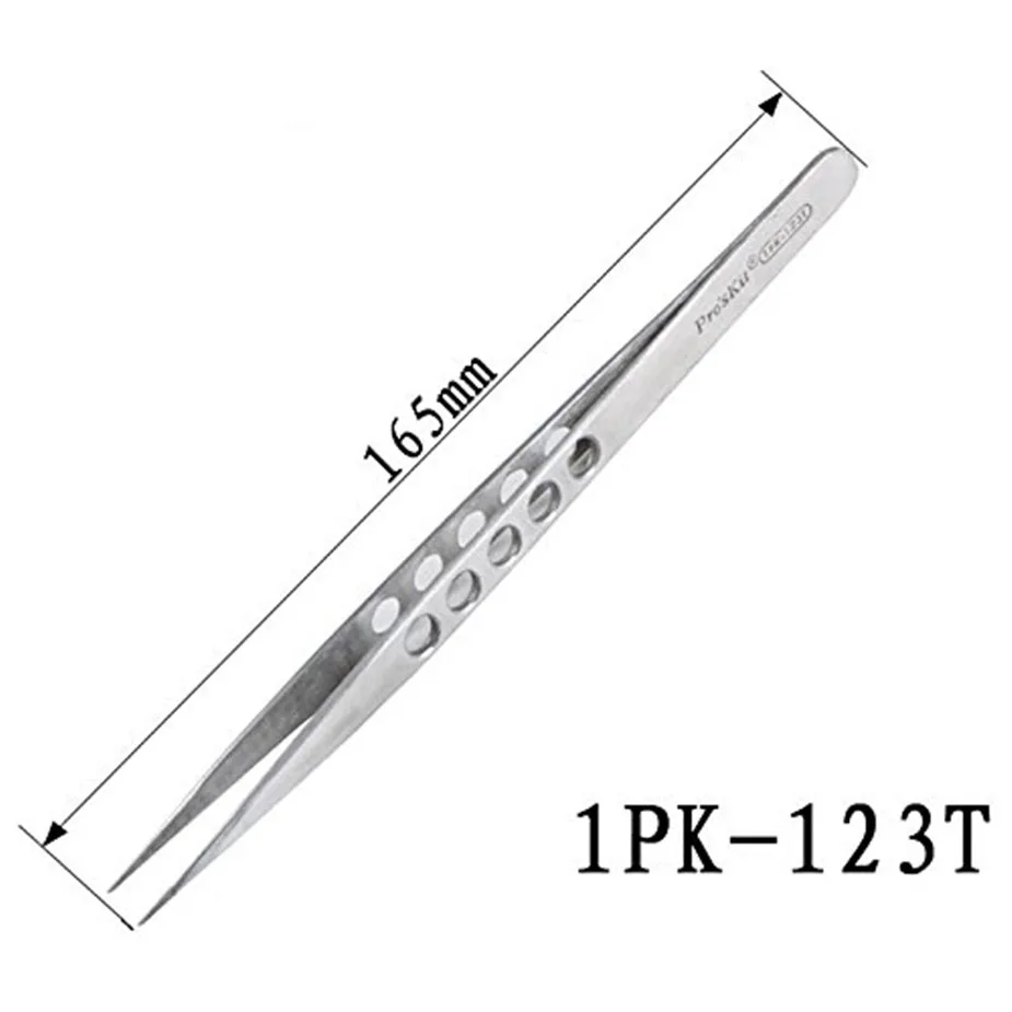 Ручка отверстие 1 PK 123 T длинный наконечник из нержавеющей стали