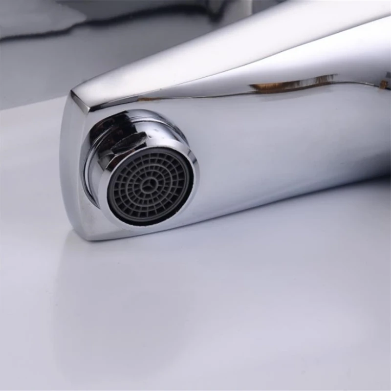 Новый хромированный смеситель для ванной комнаты из нержавеющей стали 304