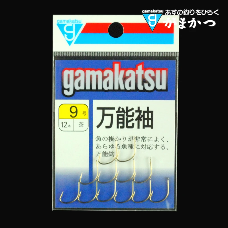 Gamakatsu колючие Крючки из углеродистой стали высокопрочные рыболовные крючки для
