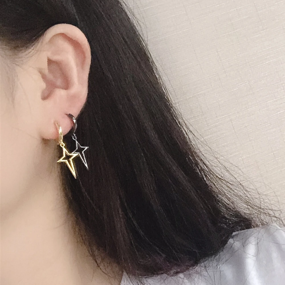 Серьги из стерлингового серебра 925 пробы модные популярные Короткие серьги капли