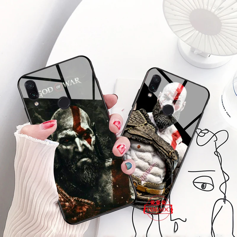 YIMAOC God Of War 4 Стекло чехол для Xiaomi Redmi 4x 6A Примечание 5 6 7 Pro mi 8 9 Lite A1 A2 F1 |