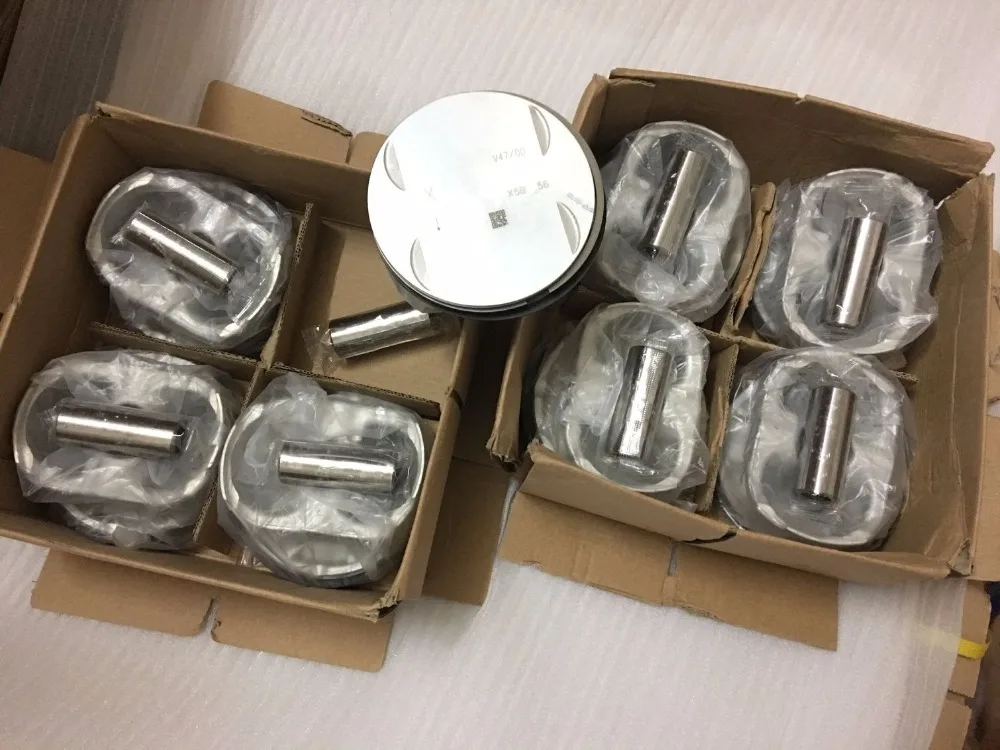 8 шт. Поршень двигателя для Mercedes Benz M273 5,5 V8 2730302117
