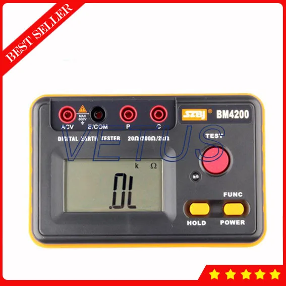 Цифровой тестер сопротивления заземления BM4200|ground resistance tester|resistance testerground |