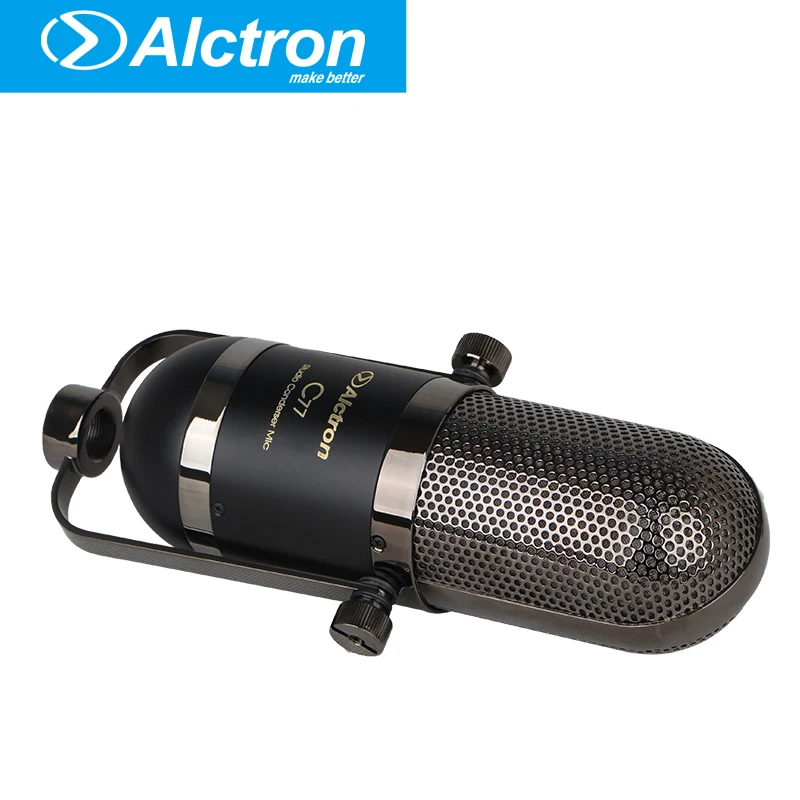 Студийный конденсаторный микрофон Alctron C77 инструмент-микрофон используемый в
