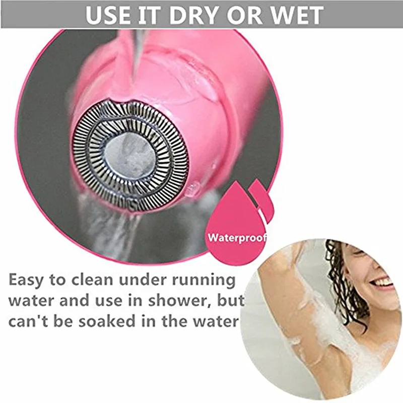 4 In1 Для женщин заряжается от USB бритвы и Нос волос бритва триммер для бровей