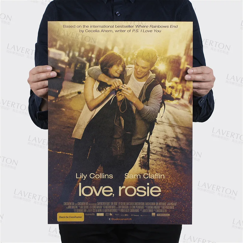 Love Rosie/Классическая фильма Love/крафт бумага/кафе/Бар плакат/Ретро