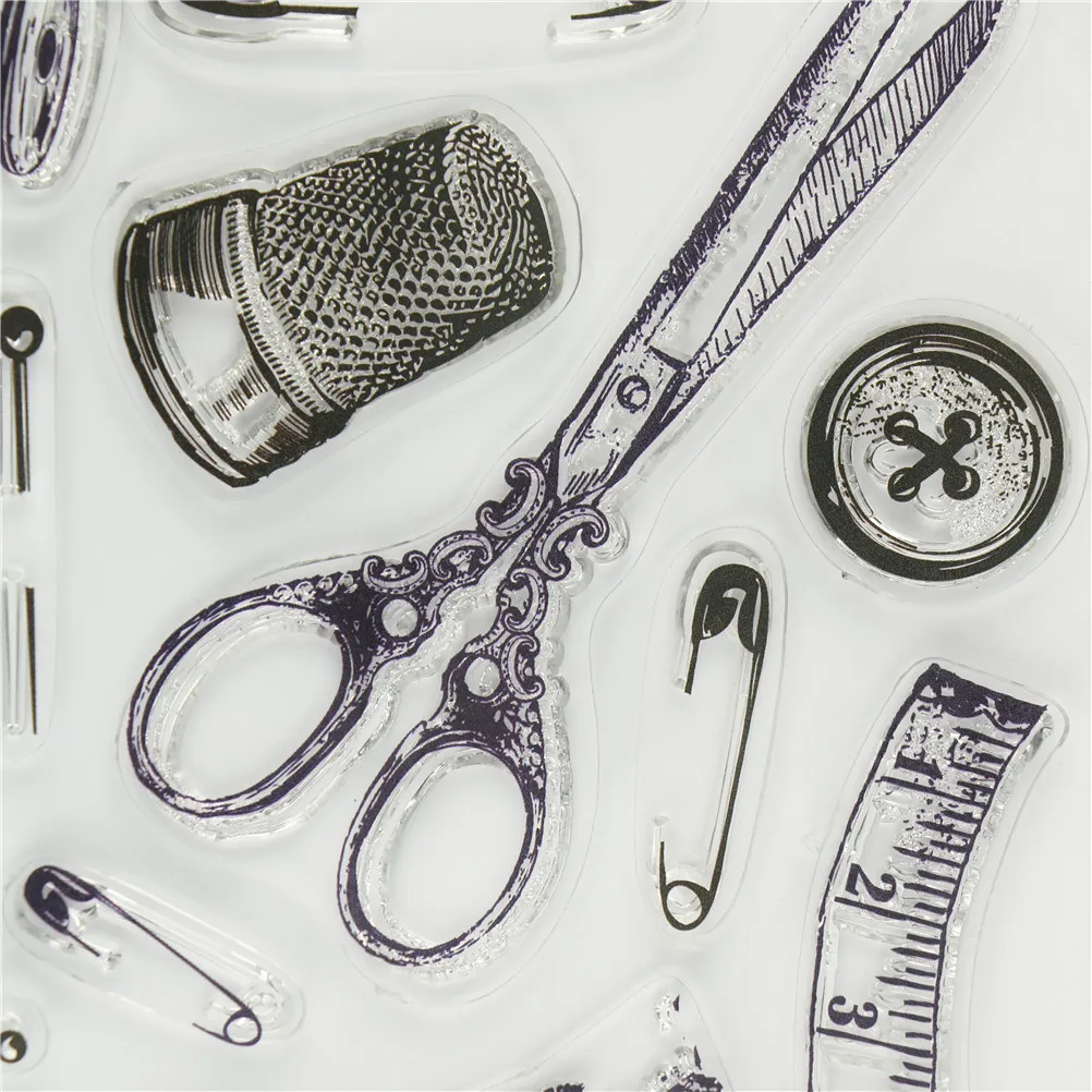 DIY карт фото учетной записи резиновые чистый штамп для скрапбукинга прозрачный